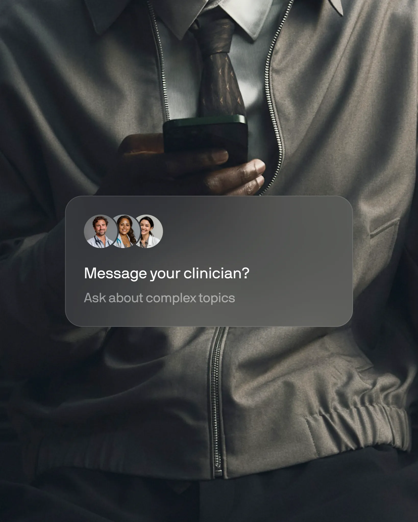 A member reading her personalized heart-health plan in the Superpower app